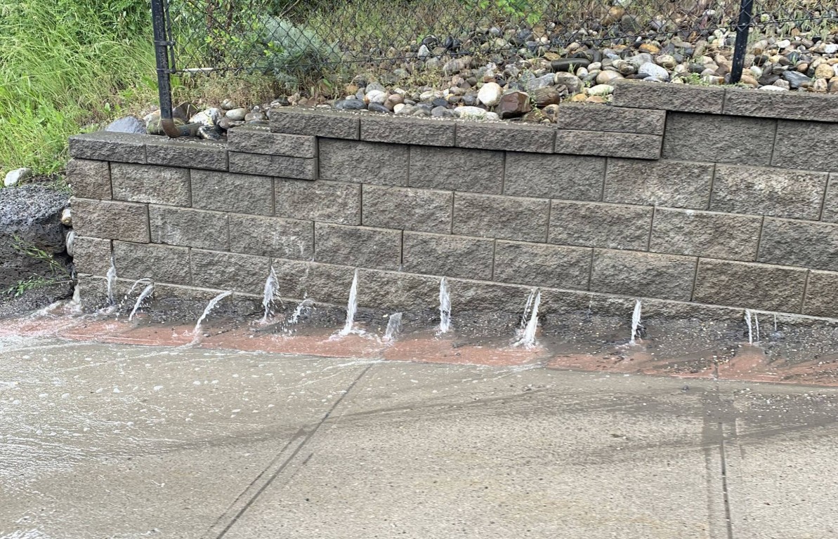 Professional retaining wall and concrete masonry construction in Wilson, NC